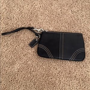 Coach black small purse.